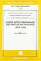 Poésie méditerranéenne d'expression française (1945-1990)