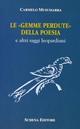 Le gemme perdute della poesia e altri saggi leopardiani