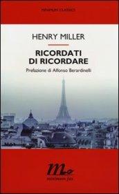 Ricordati Di Ricordare