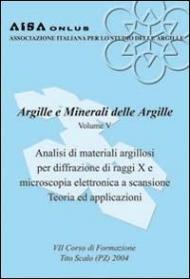 Argille e minerali delle argille. Analisi di materiali argillosi per diffrazione di raggi X e microscopia elettronica a scansione. Teoria e applicazioni