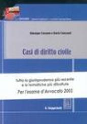Casi di diritto civile. Tutta la giurisprudenza più recente e le tematiche più dibattute per l'esame d'avvocato 2003