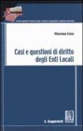 Casi e questioni di diritto degli enti locali