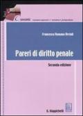 Pareri di diritto penale