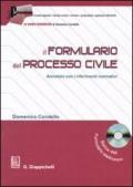 Il formulario del processo civile. Annotato con i riferimenti normativi. Con CD-ROM