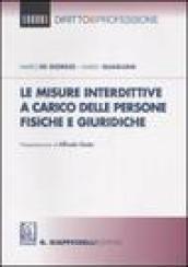 Le misure interdittive a carico delle persone fisiche e giuridiche