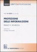 Protezione delle informazioni. Privacy e sicurezza