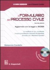 Il formulario del processo civile. Con CD-ROM