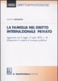 La famiglia nel diritto internazionale privato