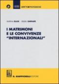 I matrimoni e le convivenze «internazionali»