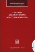 Sanzioni amministrative in materia di edilizia