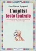 L'analisi del testo teatrale. Un'introduzione alla comprensione della drammaturgia