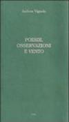 Poesie, osservazioni e vento
