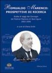 Romualdo Marenco: prospettive di ricerca. Scelta degli Atti del Convegno Romualdo Marenco 2006