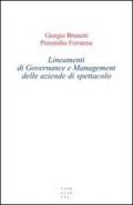 Lineamenti di governance e management delle aziende di spettacolo