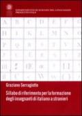 Sillabo di riferimento per la formazione degli insegnanti di italiano a stranieri