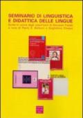 Seminario di linguistica e didattica delle lingue. Scritti in onore degli ottant'anni di Giovanni Freddi