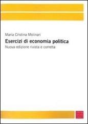 Esercizi di economia politica