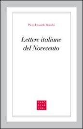 Lettere italiane del Novecento