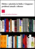 Diritto e giustizia in Italia e Giappone. Problemi attuali e riforme. Ediz. multilingue