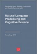 Natural language processing and cognitive science. Ediz. italiana e i nglese