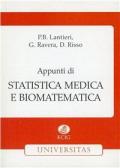 Appunti di statistica medica e biomatematica