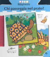 Chi passeggia nel prato? Libro puzzle