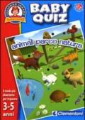 Animali, parco, natura. Baby quiz. Ediz. illustrata. Con gadget