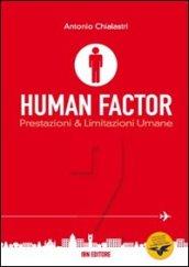 Human factor. 2.Prestazioni & limitazioni umane