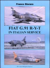 Fiat G.91 R-Y-T in Italian service. Ediz. italiana e inglese