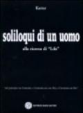 Soliloqui di un uomo. Alla ricerca di «Lila»