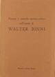 Poetica e metodo storico-critico nell'opera di Walter Binni