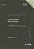 Il «testo unico» ambientale