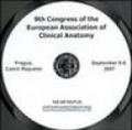 Nineth Congress of the European Association of clinical anatomy Eaca (Prague, 5-8 September 2007). CD-ROM