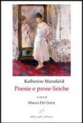 Poesie e prose liriche