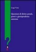 Questioni di diritto penale, pareri e giurisprudenza annotata