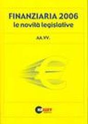 Finanziaria 2006. Le novità legislative