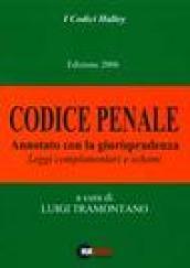 Codice penale 2006. Annotato con la giurisprudenza. Leggi complementari e schemi