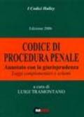 Codice di procedura penale. Annotato con la giurisprudenza. Leggi complementari e schemi