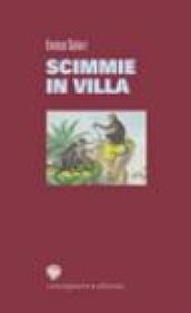 Scimmie in villa