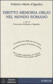 Diritto memoria oblio nel mondo romano