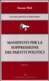 Manifesto per la soppressione dei partiti politici