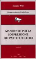 Manifesto per la soppressione dei partiti politici