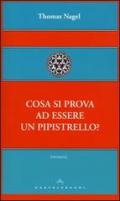 Cosa si prova ad essere un pipistrello?