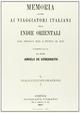 Memoria intorno ai viaggiatori italiani nelle indie orientali dal secolo XIII a tutto il XVI