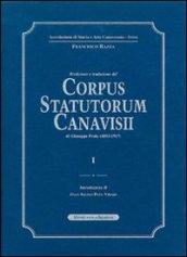 Corpus Statutorum Canavisii