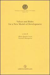 Values and rules for a new model of development
