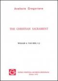The christian sacrament