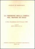 La missione della Chiesa nel mondo di oggi