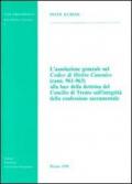 L' assoluzione generale nel codice di diritto canonico (cann. 961-963) alla luce della dottrina del Concilio di Trento...