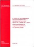 L'aspect d'autonomie et de communion dans la praxis africaine des recours à Rome (III-V siècle). Essai d'interprétation du comportement ambivalent de l'épiscopat...